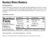 Boundary Waters Blueberry Kakookies Superfood Ingredients and Nutrition Facts