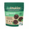 Kakookies Dark Chocolate Mint Cookie Bites in a pouch