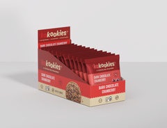 Kakookies Dark Chocolate Cranberry - Superfood Oatmeal Energy