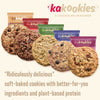 Ridiculously delicious soft-baked cookies with better for you ingredients and plant based protein