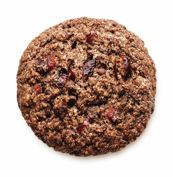 Kakookies Soft and Delicious Dark Chocolate Cranberry Energy Snack Cookies with Superfood Ingredients