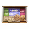Kakookies Sampler Box box of vegan and gluten free energy snack oatmeal cookies